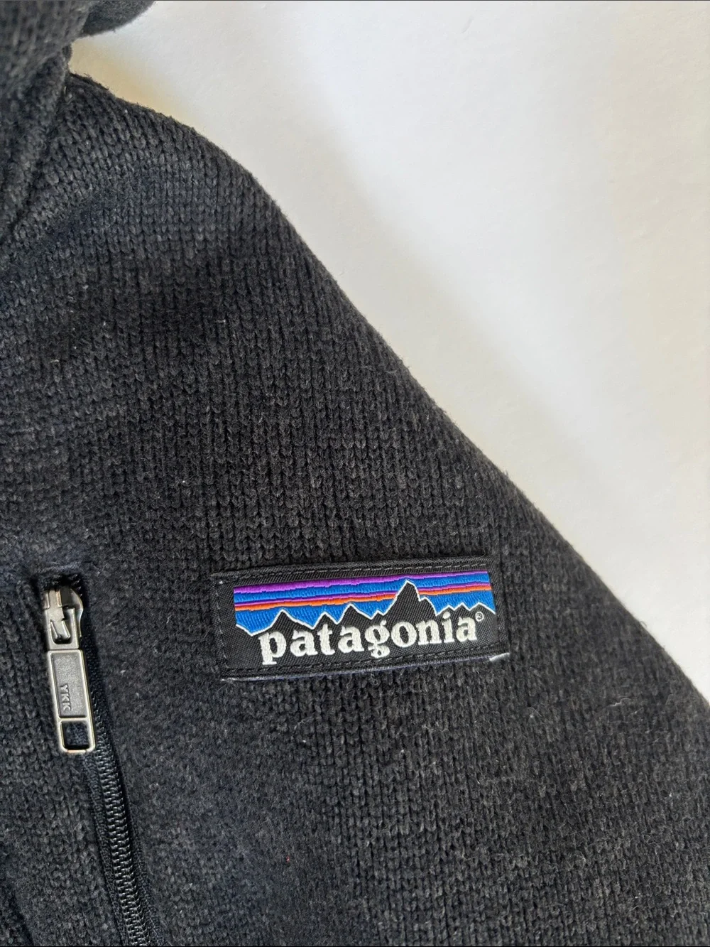 Patagonia Better Sweater 1/4 Zip 25522 Comfort Outdoors Black Mens Large